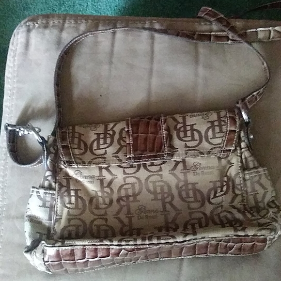 Genna DeRossi brown crossbody bag - Picture 2 of 7